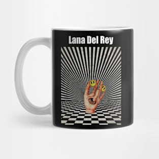 Illuminati Hand Of Lana Del Rey Mug